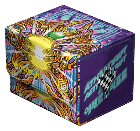 Deck Case: Sidewinder 100+ Xenoskin MTG- “Aetherdrift” - Solar Gearhulk