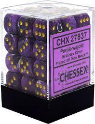 36 Count D6 Vortex Chessex Dice Cube