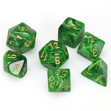 7 Die Vortex Chessex Dice Cube