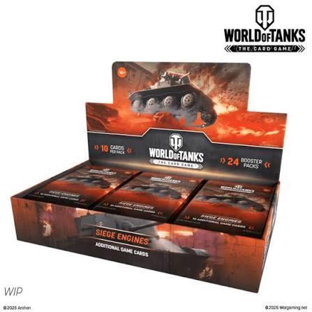 World of Tanks Card Game: Siege Engines Booster Box