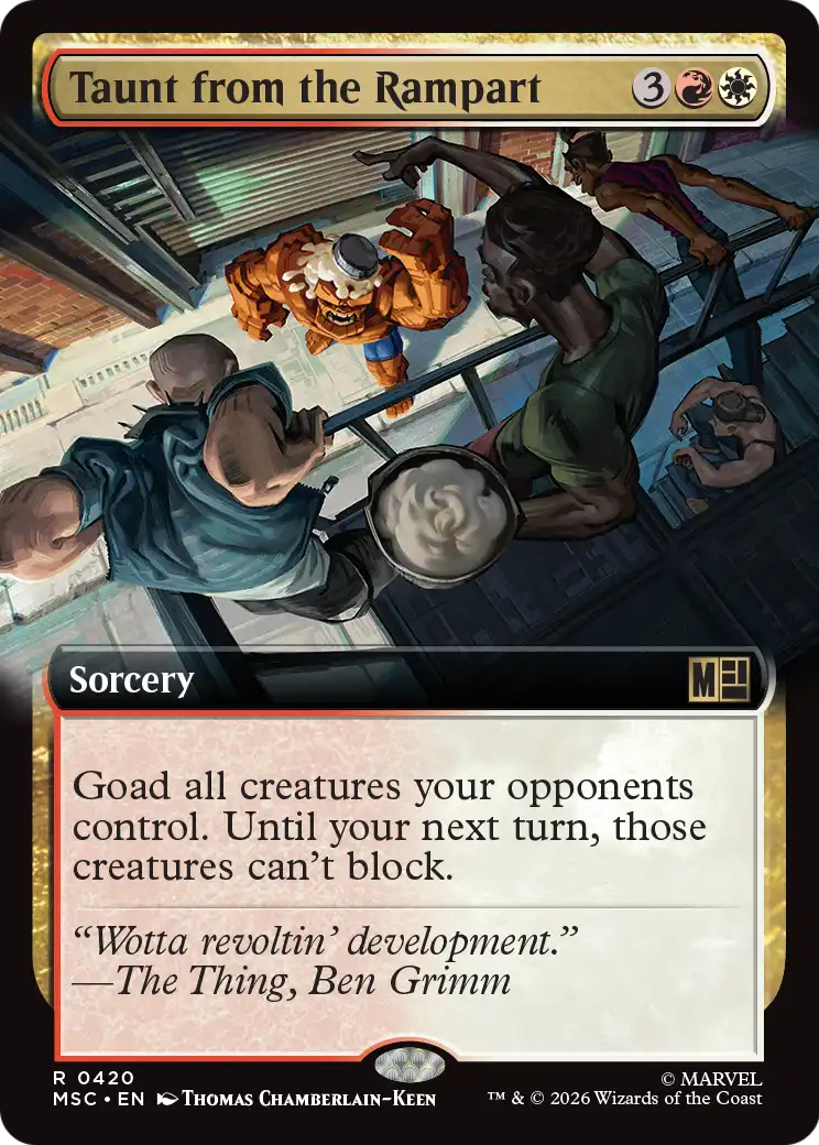 Taunt from the Rampart