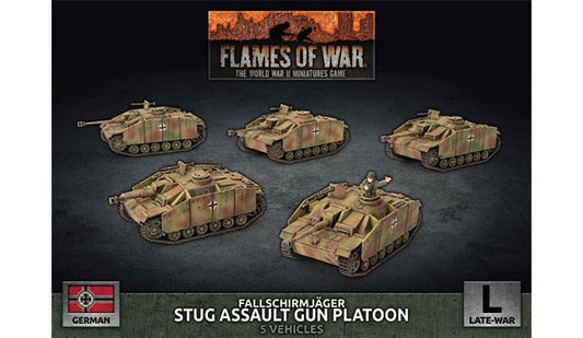 Fallschirmjager Stug Assault Gun Platoon