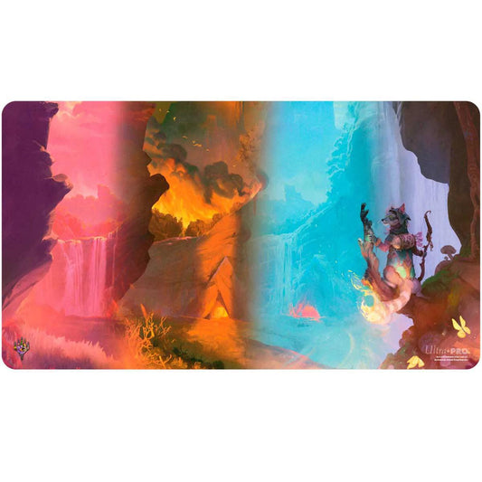 Playmat: MTG- Bloomburrow- Red