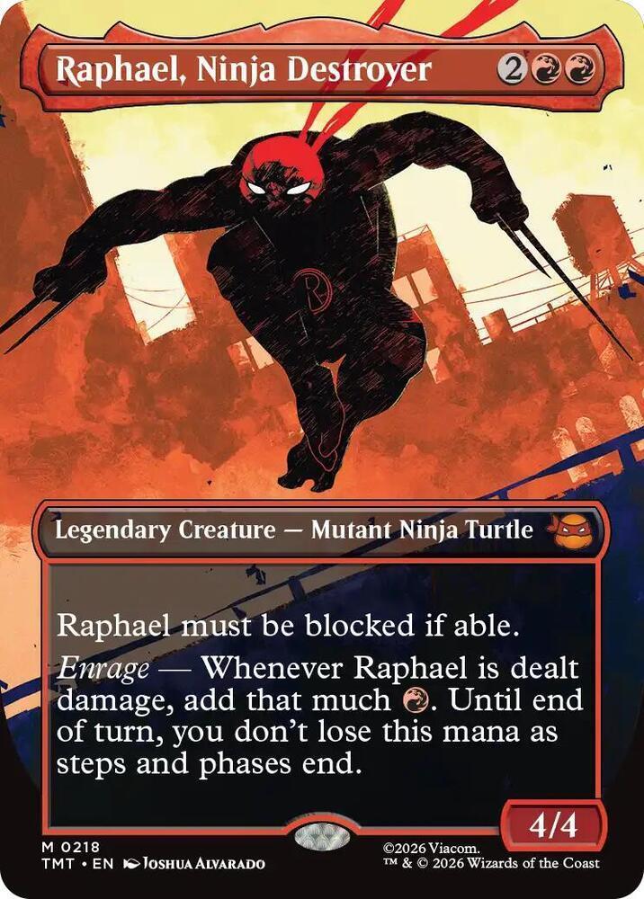 Raphael, Ninja Destroyer