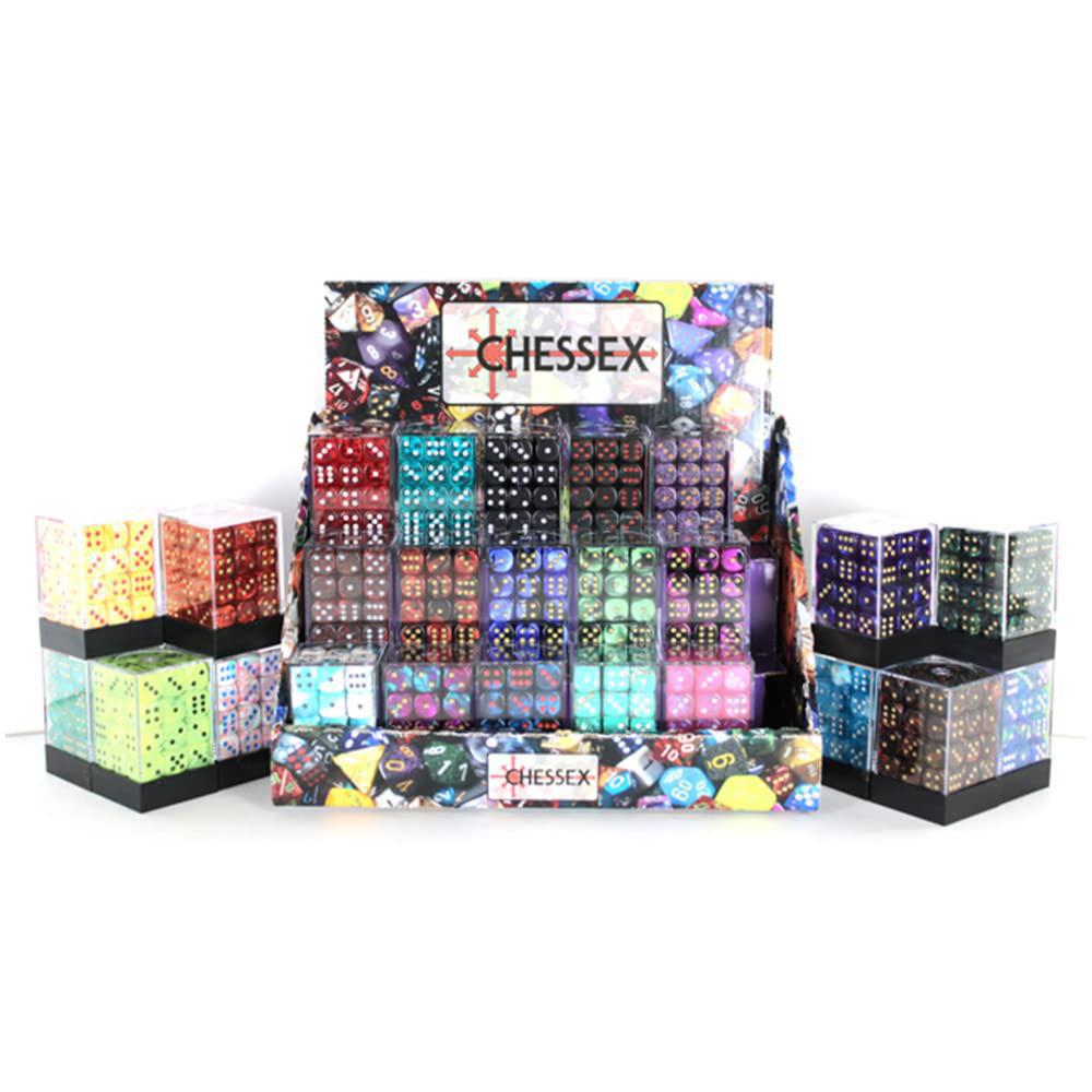 36 Count D6 Velvet Chessex Dice Cube