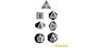 7 Die Opaque Chessex  Dice Sets