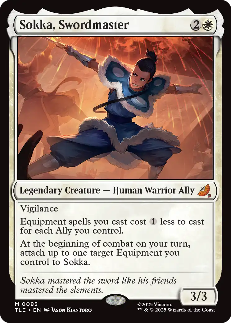 Sokka, Swordmaster