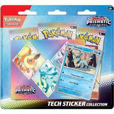 Prismatic Evolutions Tech Sticker Collection (Releases 1/17/25)