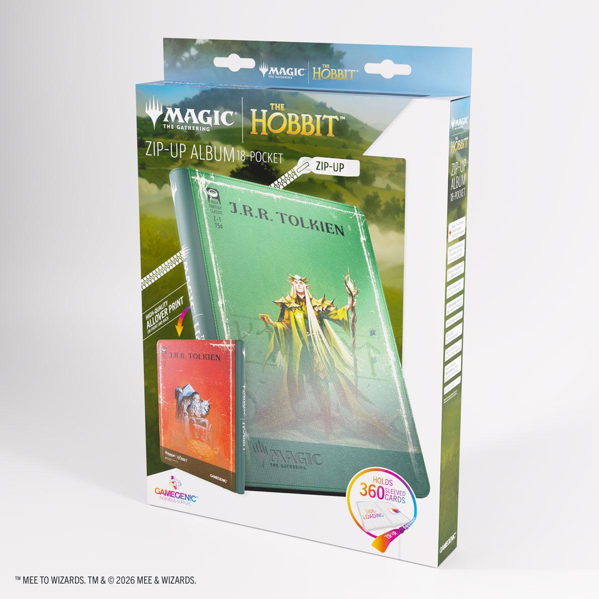 MTG The Hobbit Zip-Up Album 18 Pocket