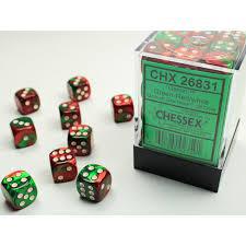 36 Count D6 Gemini Chessex Dice Set