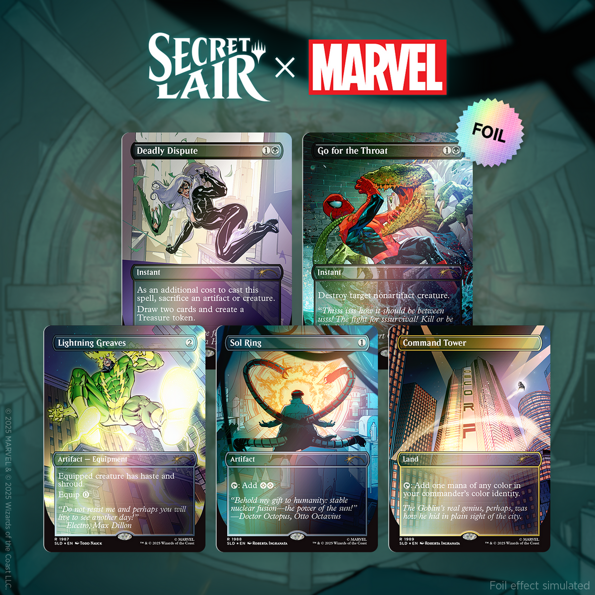 Magic: the Gathering Secret Lairs 2025
