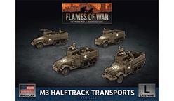 M3 Halftrack Transport Platoon