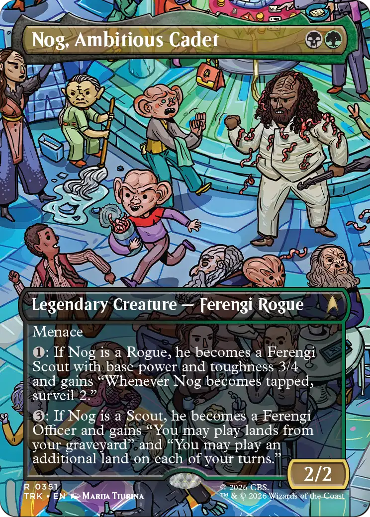 Nog, Ambitious Cadet