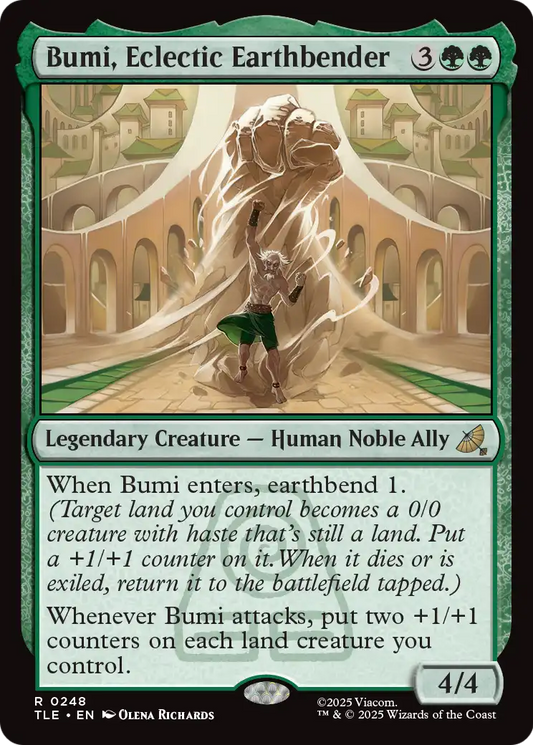Bumi, Eclectic Earthbender