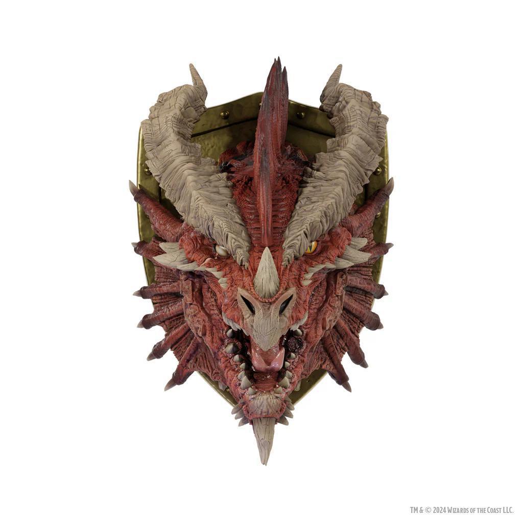 Red Dragon Trophy Plaque