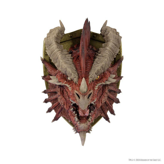 Red Dragon Trophy Plaque