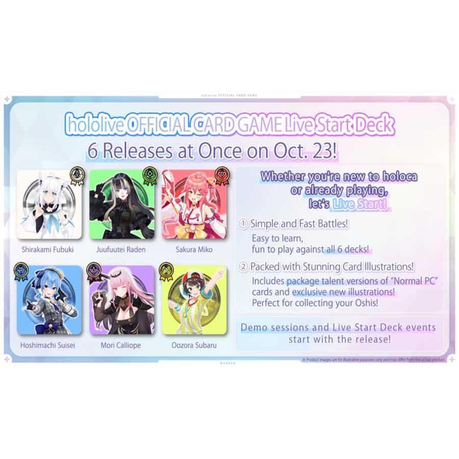 Hololive CG Starter Decks