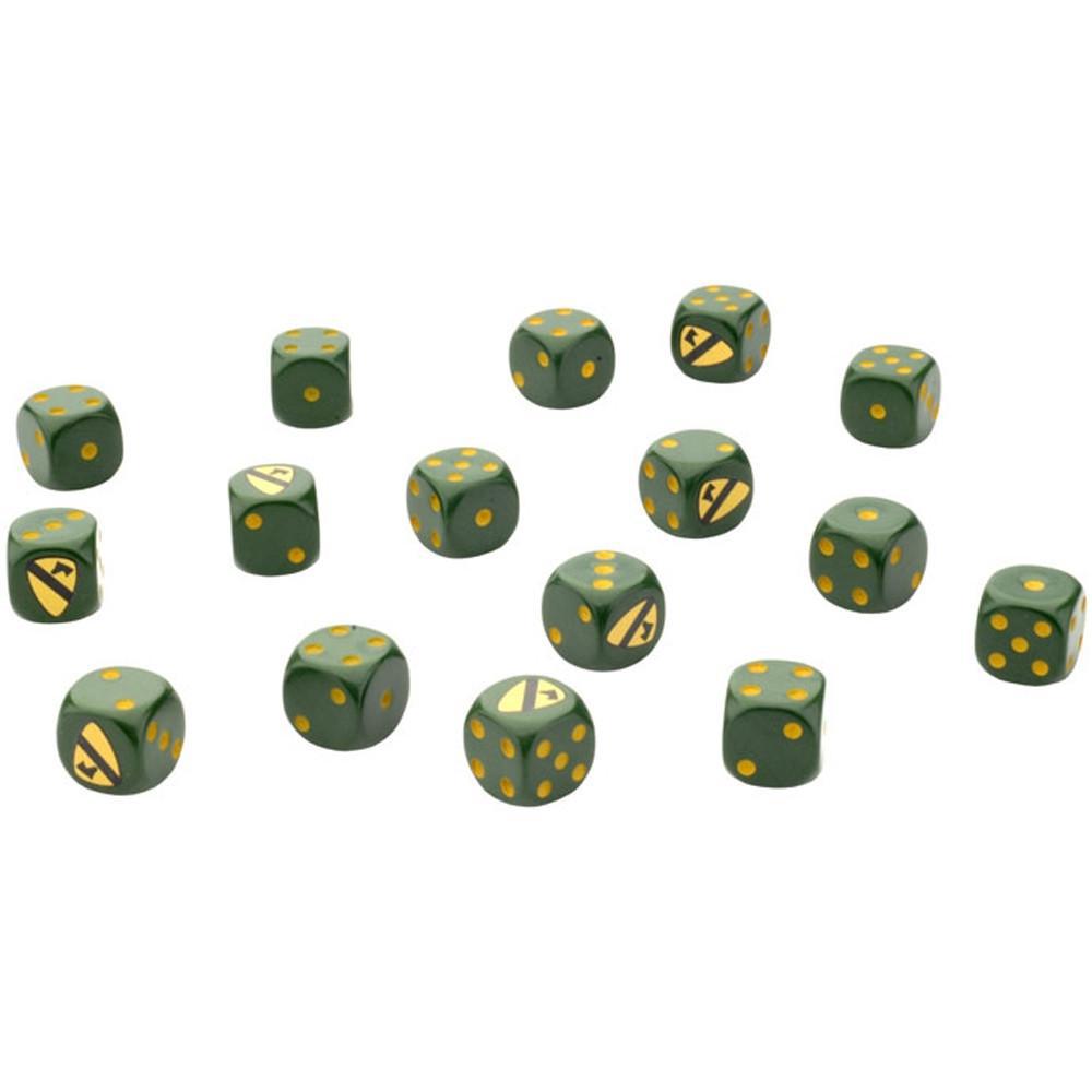 Vietnam Cavalry Division Dice Set