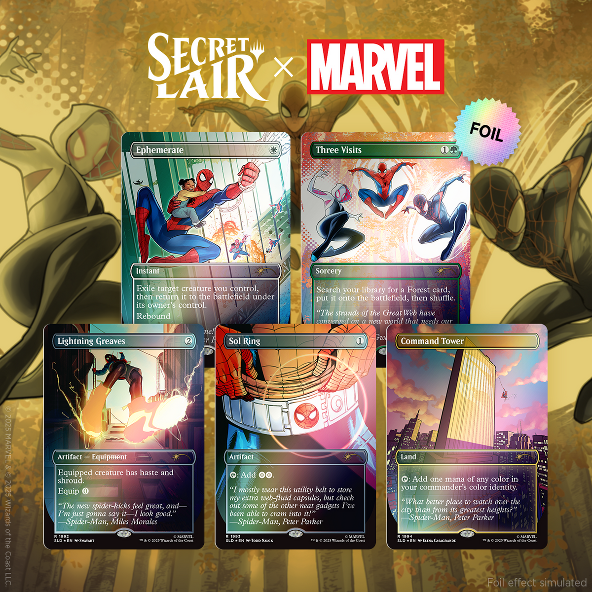 Magic: the Gathering Secret Lairs 2025