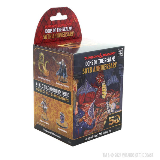 D&D Icons of the Realms: Set 31- 50th Anniversary- Booster Pack