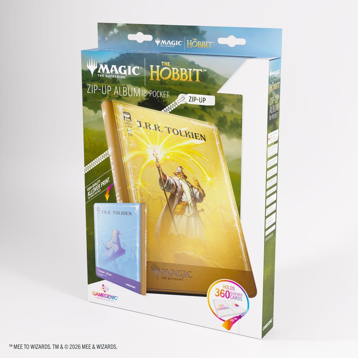 MTG The Hobbit Zip-Up Album 18 Pocket