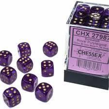 36 Count D6 Borealis Chessex Dice Set