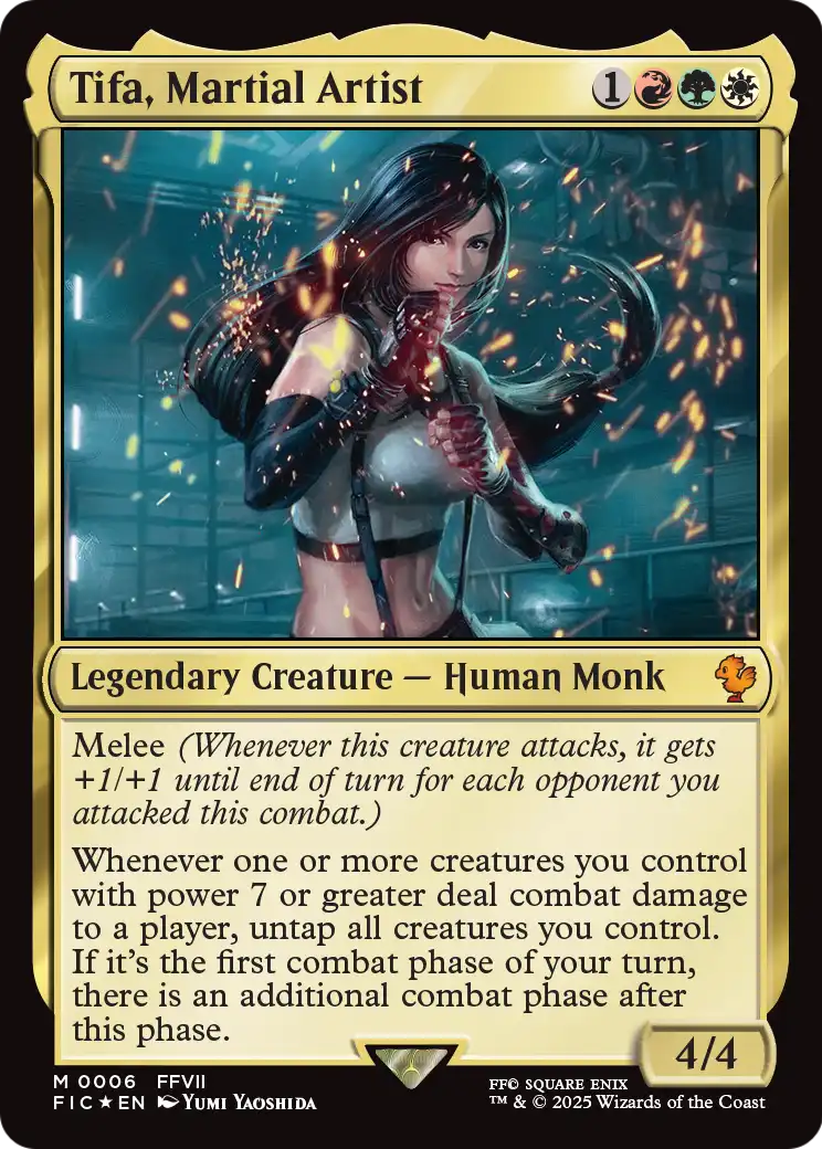 Tifa, Martial Artist