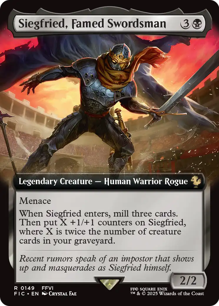 Siegfried, Famed Swordsman