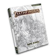 Pathfinder RPG, 2e: NPC Core Sketch Cover