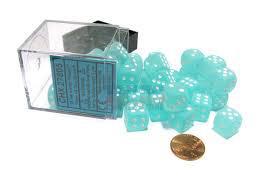 36 Count D6 Frosted Chessex Dice Cube