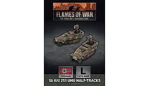 SD Kfz 251 Uhu Half-tracks (X2)