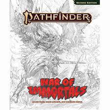 War of Immortals - Sketch Cover