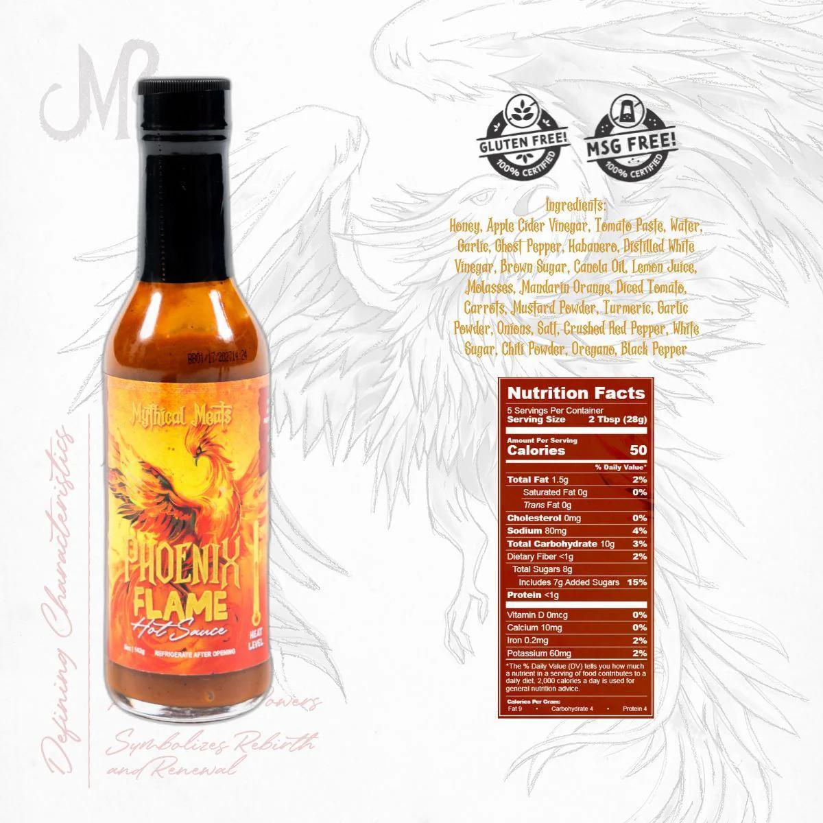 Mythical Meats Hot Sauces 5oz