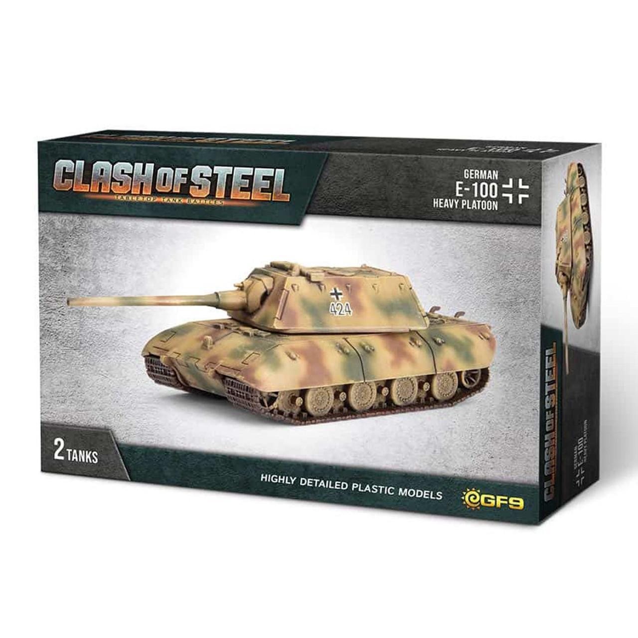 Clash of Steel: E-100 Heavy Tank Platoon