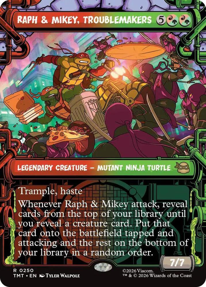 Raph & Mikey, Troublemakers