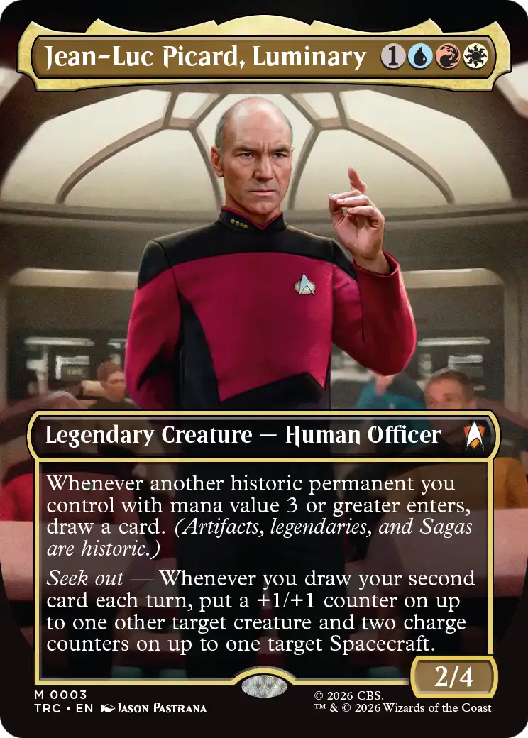 Jean-Luc Picard, Luminary