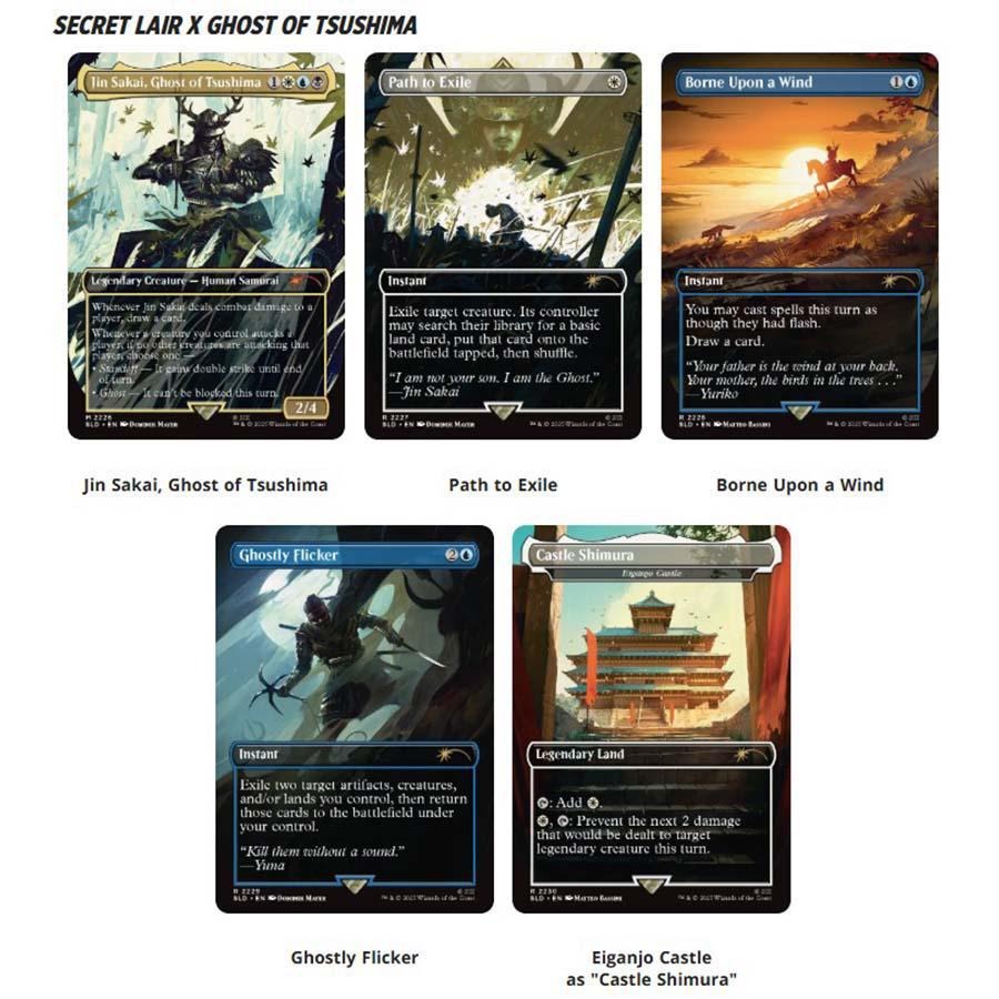 MTG Secret Lairs 2025