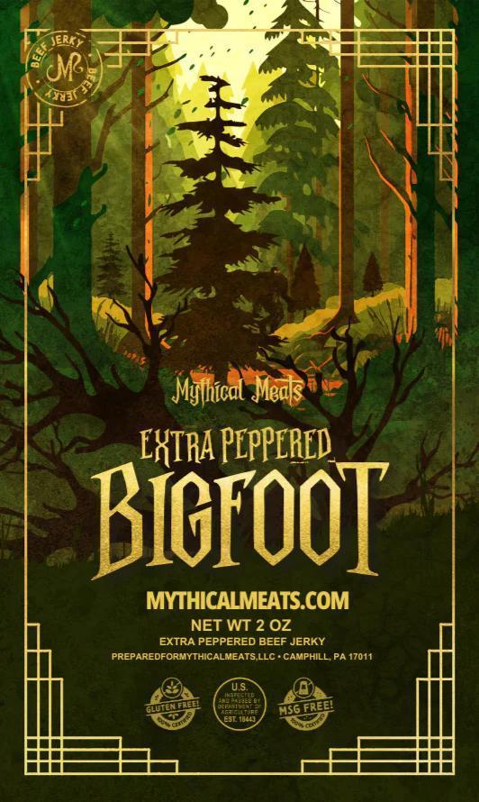 Mythical Meats Beef Jerky 2oz