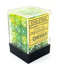 36 Count D6 Vortex Chessex Dice Cube