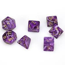 7 Die Vortex Chessex Dice Cube