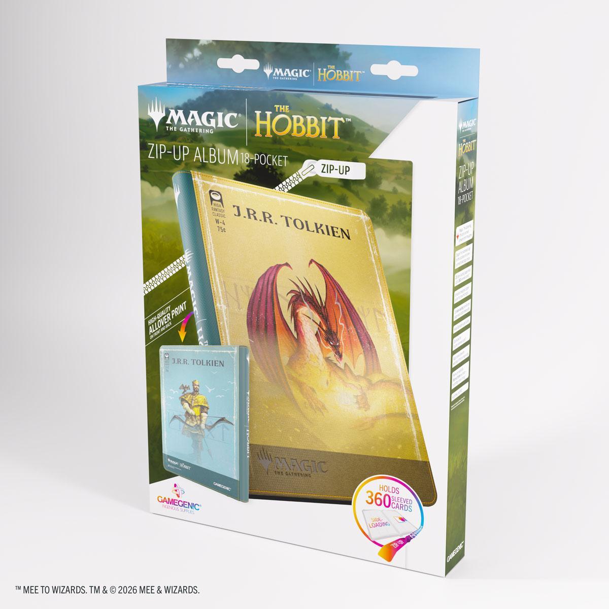 MTG The Hobbit Zip-Up Album 18 Pocket