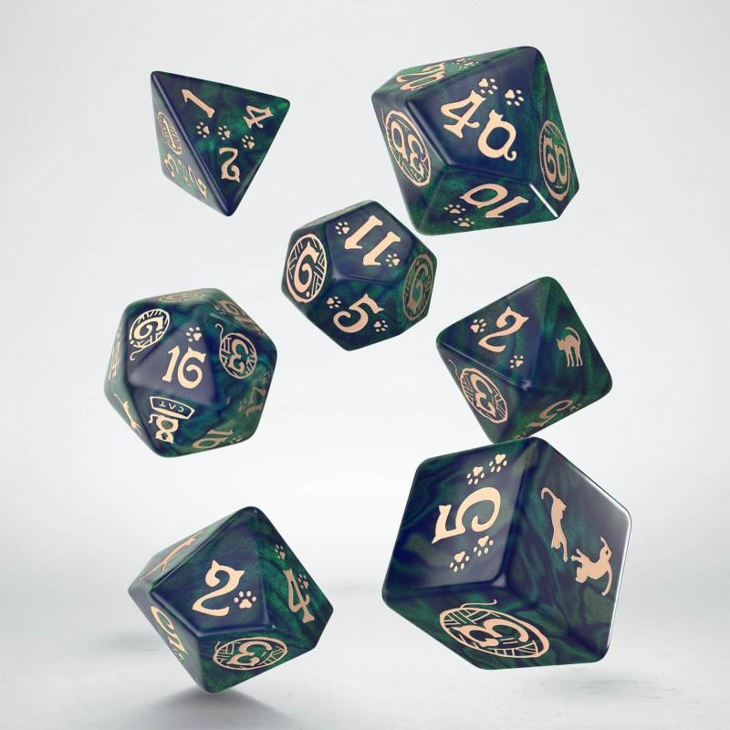 7-Die Set: Cats Dice- Purrl