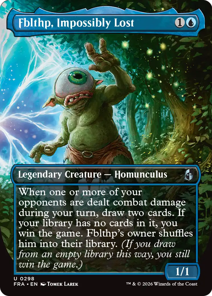 Fblthp, Impossibly Lost