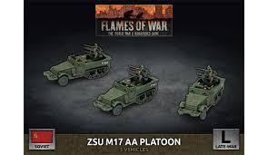 ZSU M17 Anti-Aircraft Platoon