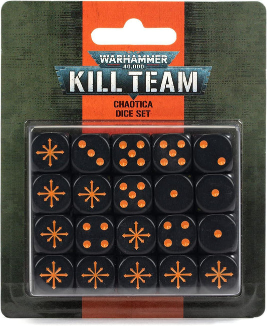 Games Workshop Warhammer 40k - Kill Team Chaotica Dice Set