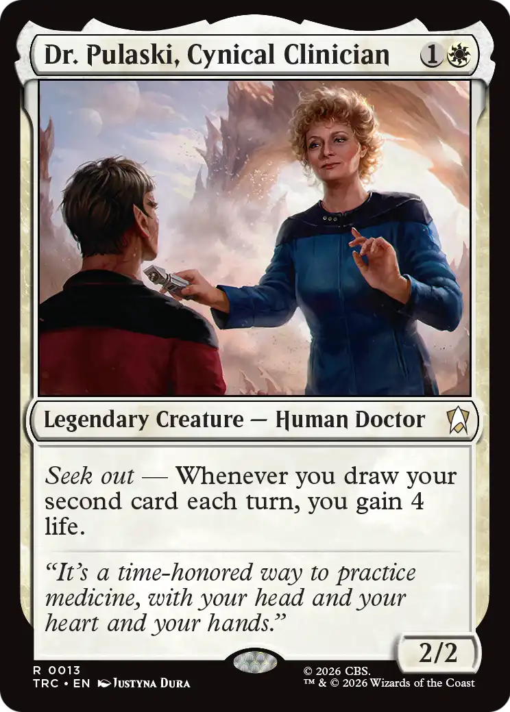 Dr. Pulaski, Cynical Clinician