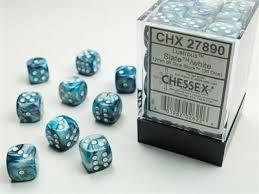 36 Count D6 Lustrous Chessex Dice Cube