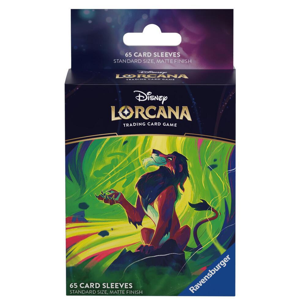 LORCANA TCG AZURITE SEA CARD SLEEVES SCAR