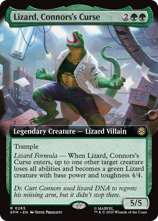 Lizard, Connors's Curse