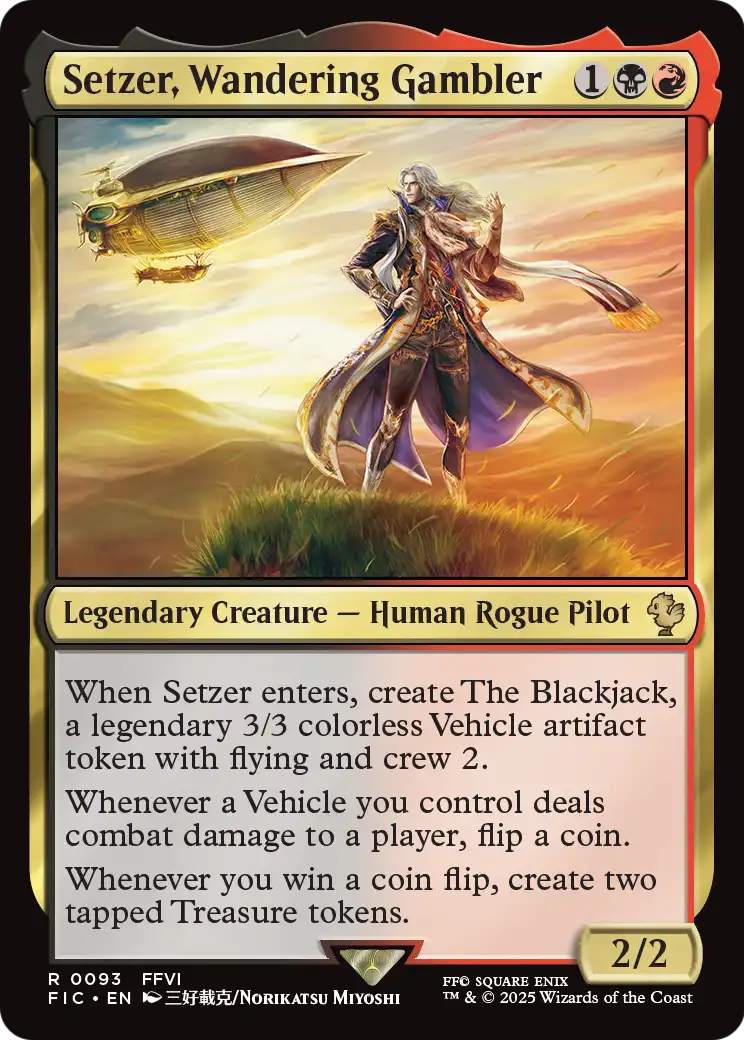 Setzer, Wandering Gambler